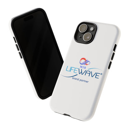 Husa Iphone- logo MIR SI LIFEWAVE PARTNER BRAND