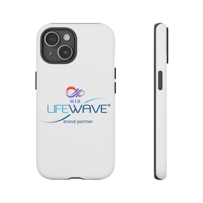 Husa Iphone- logo MIR SI LIFEWAVE PARTNER BRAND