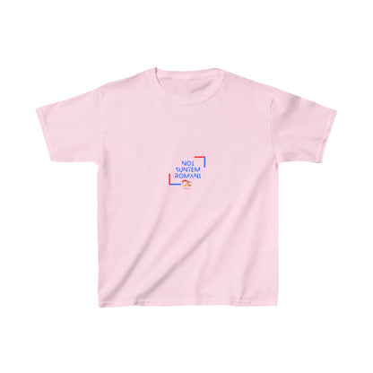 Tricou pentru Copii 8-12 Ani „Noi Suntem Români” – Confort și Mândrie Națională